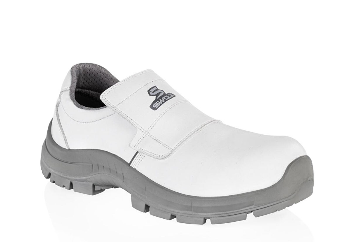 Swolx Oil X00 Model S2 Beyaz İş Güvenliği Ayakkabısı