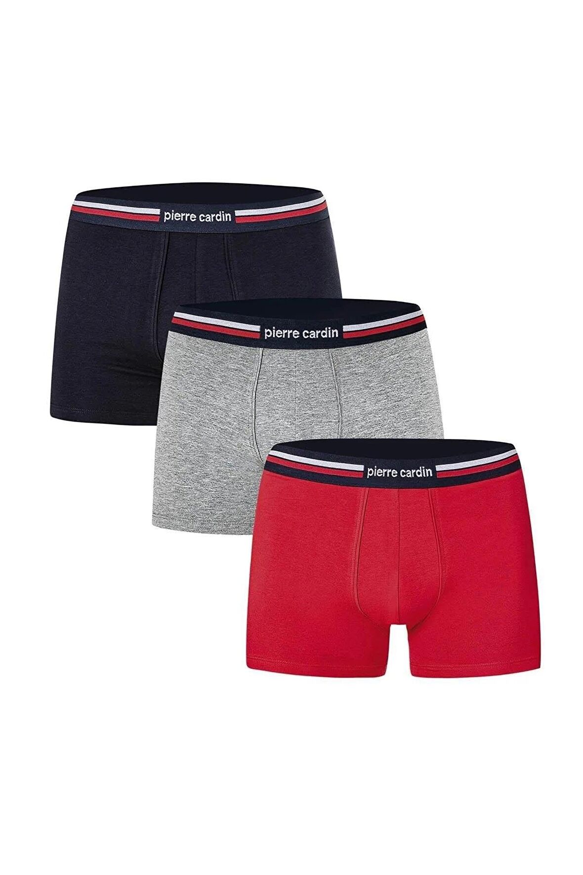 Pierre Cardin Erkek Çok Renkli 3lü Boxer