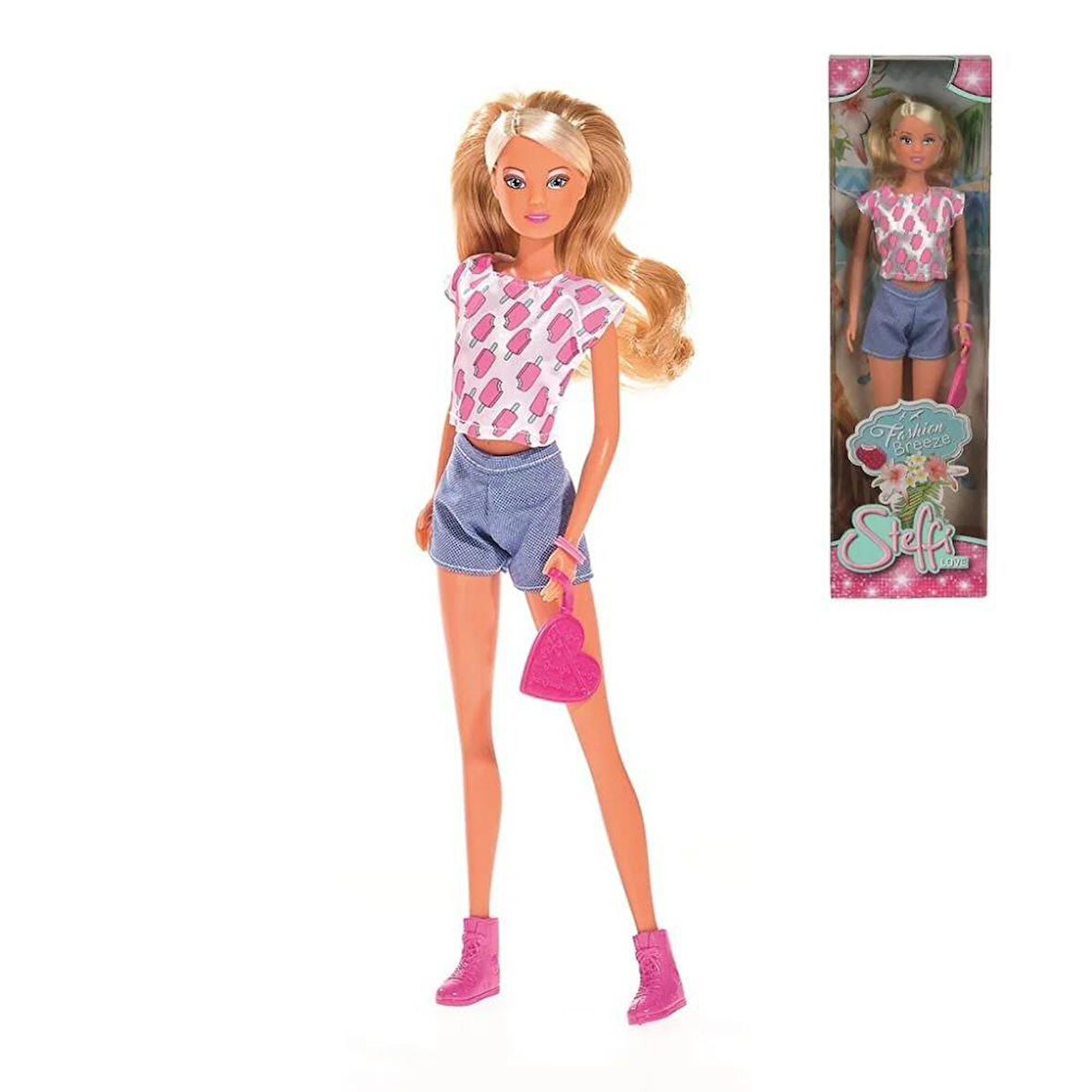Steffi Love Fashion Breeze Dondurma Desen T shirt 29 cm.