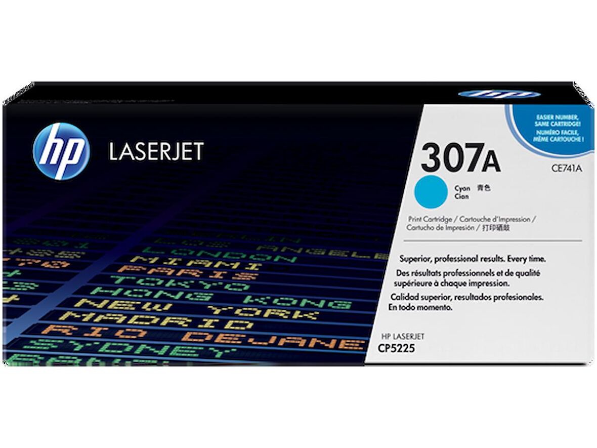 Hp 307A Ce741A Mavi Toner