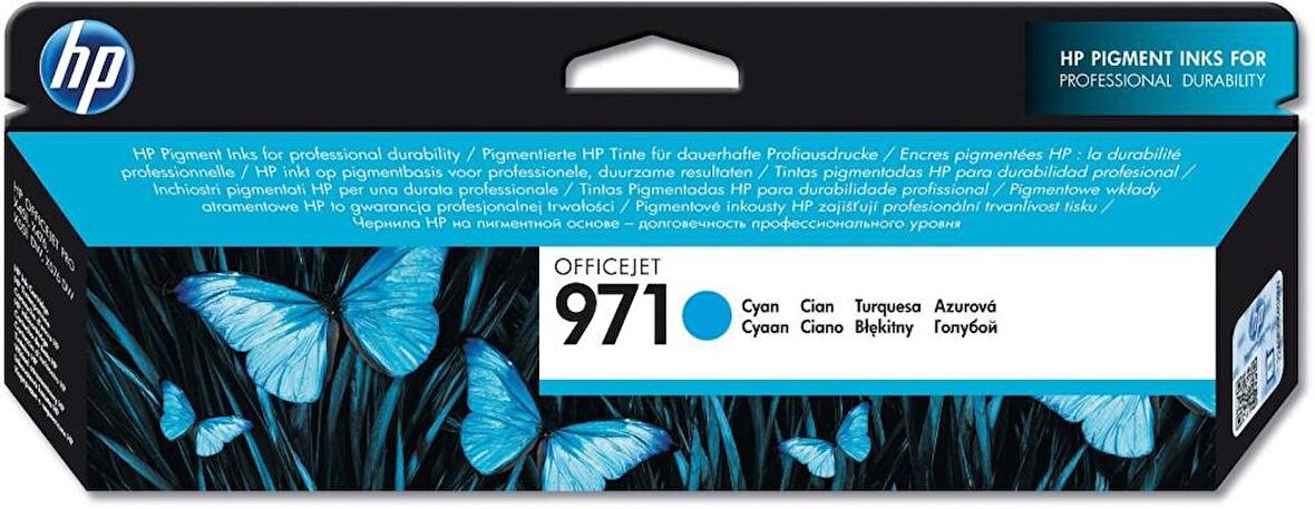 Hp 971 Cn622Ae Mavi Kartuş