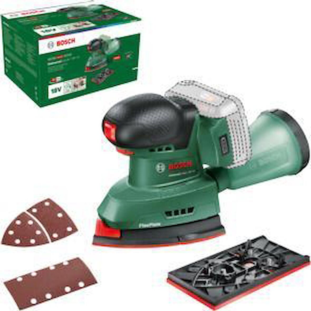 Bosch UniversalSander 18V-10 Akülü Zımpara (Solo) 