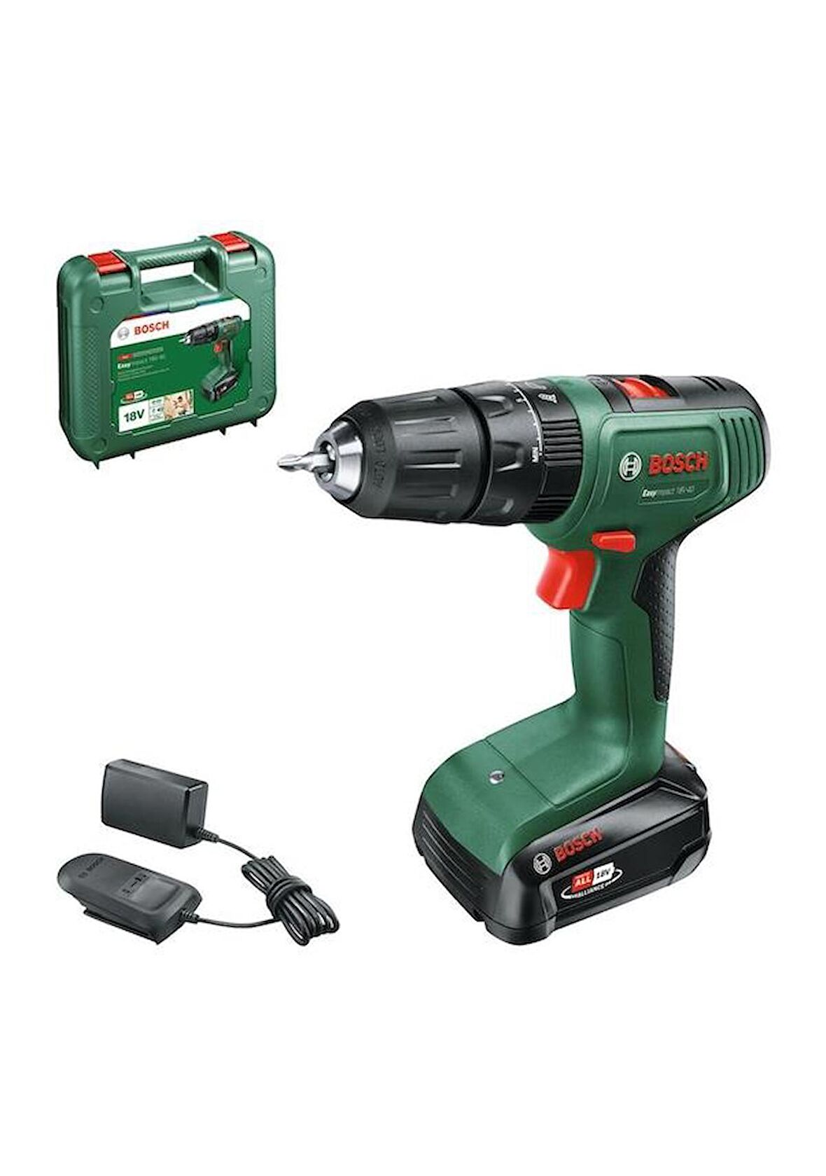 Bosch EasyImpact 18V-40 2Ah Akülü Darbeli Vidalama