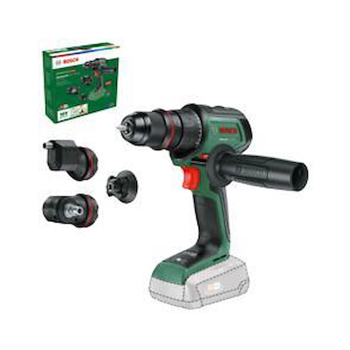 Bosch Advanceddrill 18V-80 Quicksnap Solo Set 3p