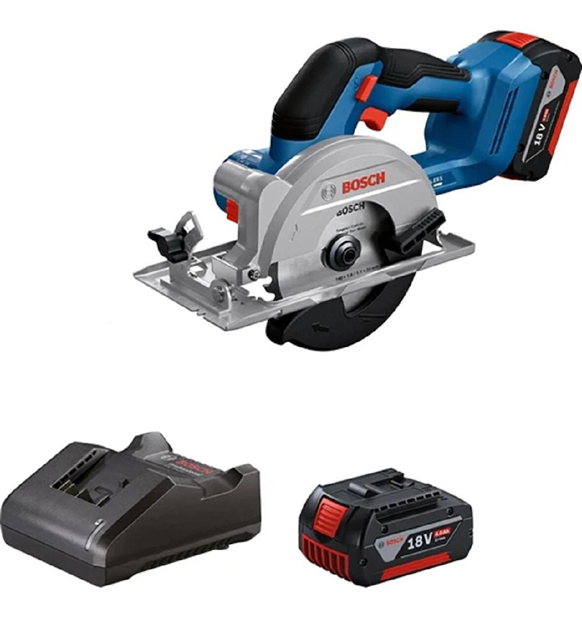 Bosch Gks 18V-51 Professional 2 x 4.0AH Akülü Daire Testere
