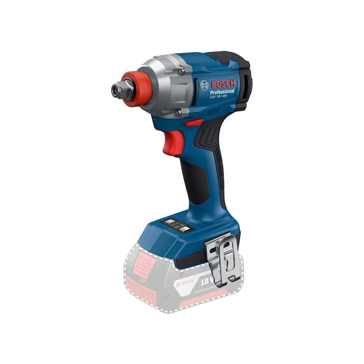 Bosch Profesyonel GDX 18V-285 Çift Akülü 5 Ah Darbeli Somun Sıkma 