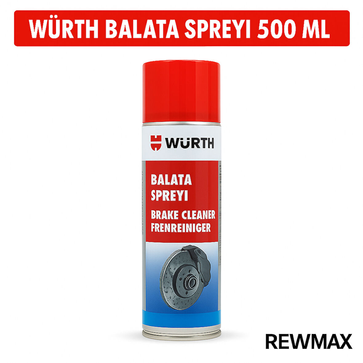 WÜRTH BALATA SPREYİ 500 ml – 24’LÜ PROFESYONEL KOLİ