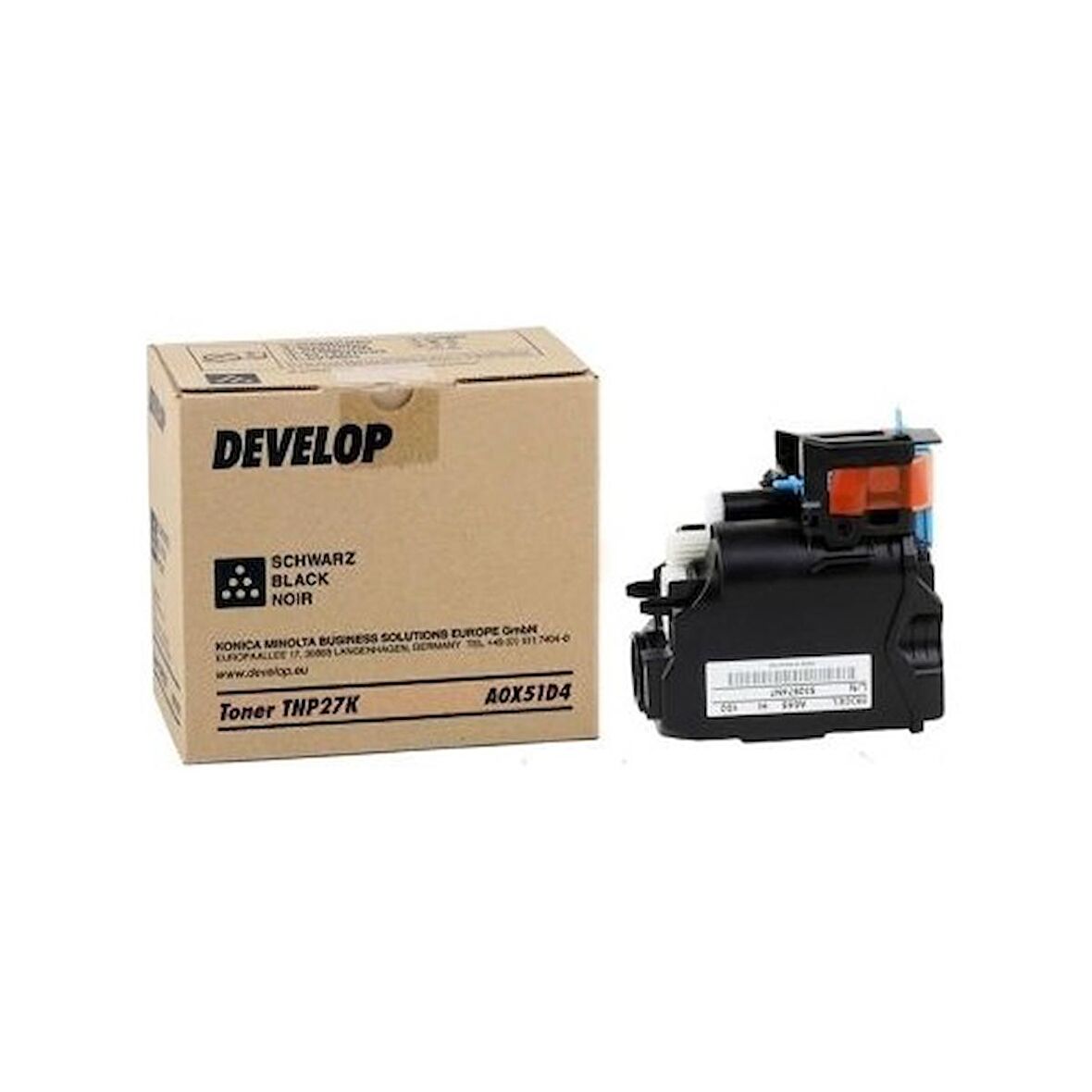 Develop TNP-27 Siyah Fotokopi Spot Orjinal Toner