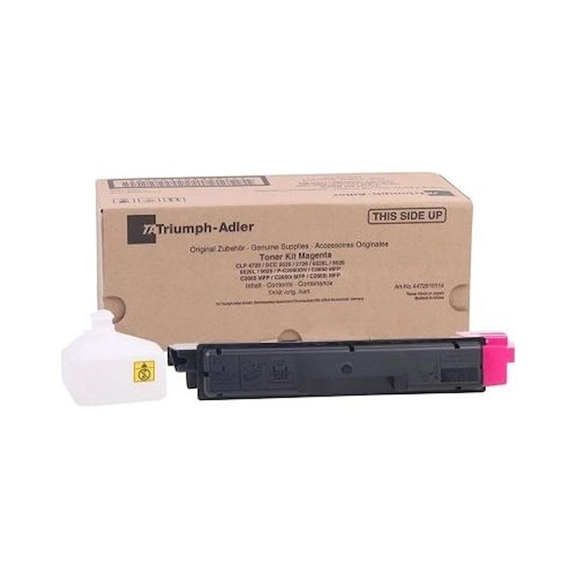Utax CDC1726 Kırmızı Fotokopi Spot Orjinal Toner