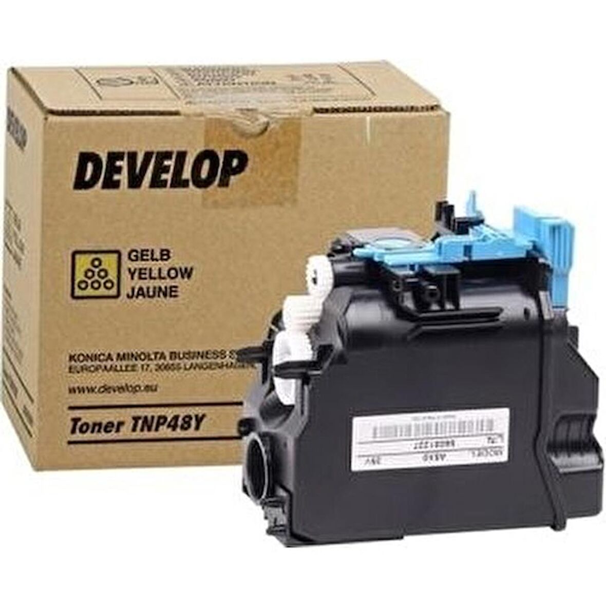 Develop TNP-48 Sarı Fotokopi Spot Orjinal Toner