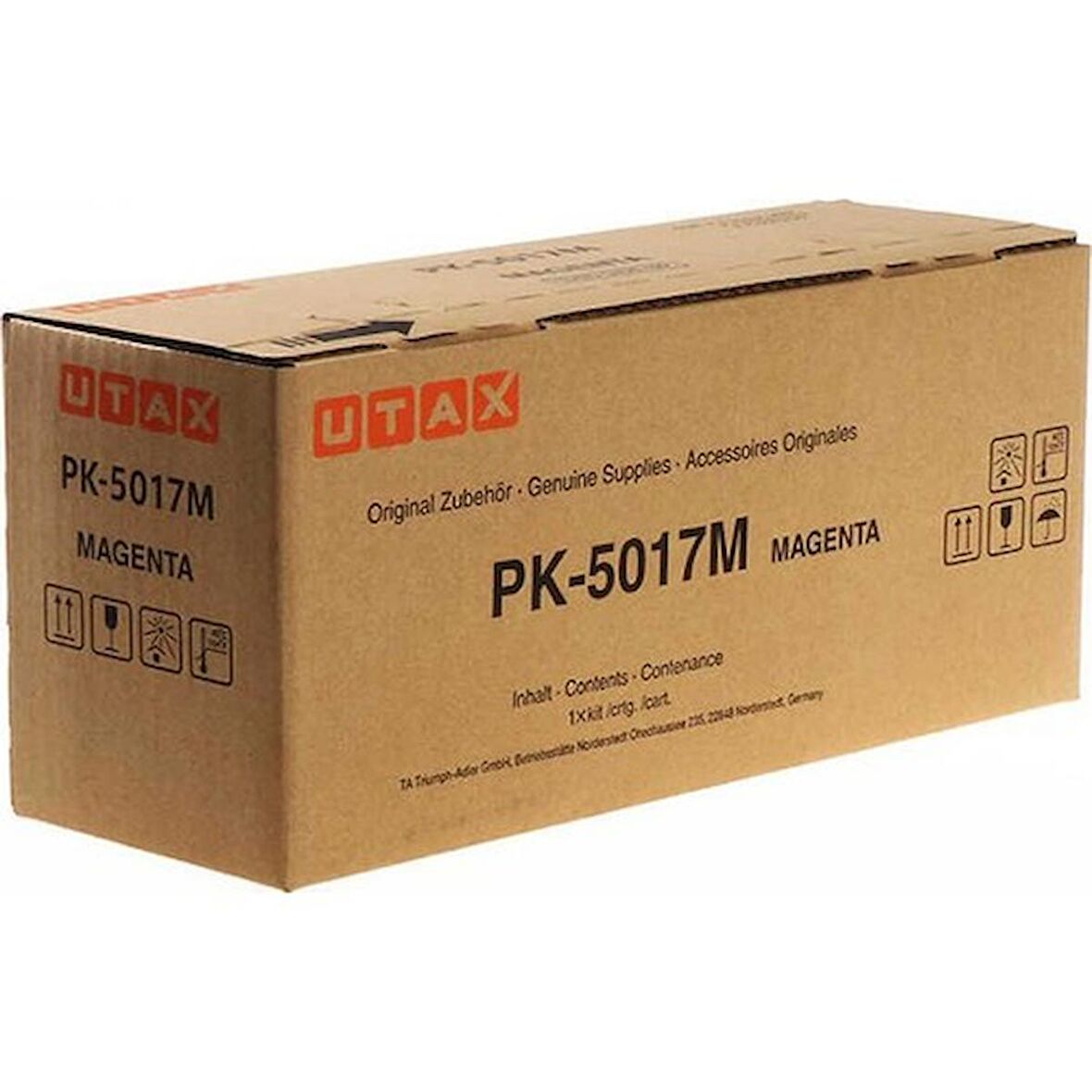 Utax / Trıumph-Adler PK-5017 P-C3062I/C3066I Spot Orjinal Toner 6000 Sayfa Kırmızı