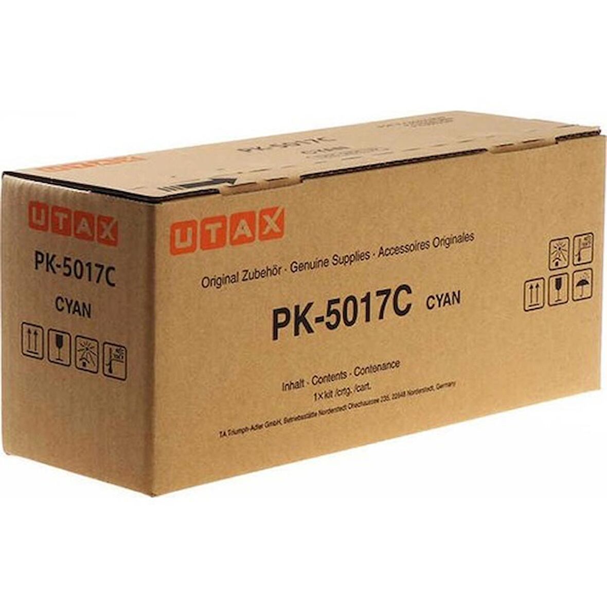 Utax / Trıumph-Adler PK-5017 P-C3062I/C3066I Spot Orjinal Toner 6000 Sayfa Mavi