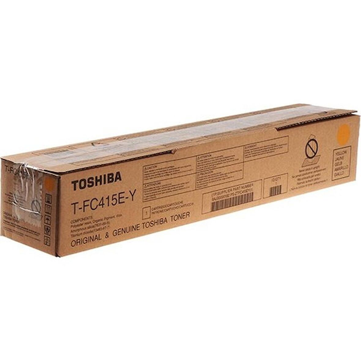 Toshiba T-FC415EY E-Studıo 3015AC/3515AC/5015AC Spot Orjinal Toner 33.600 Sayfa Sarı