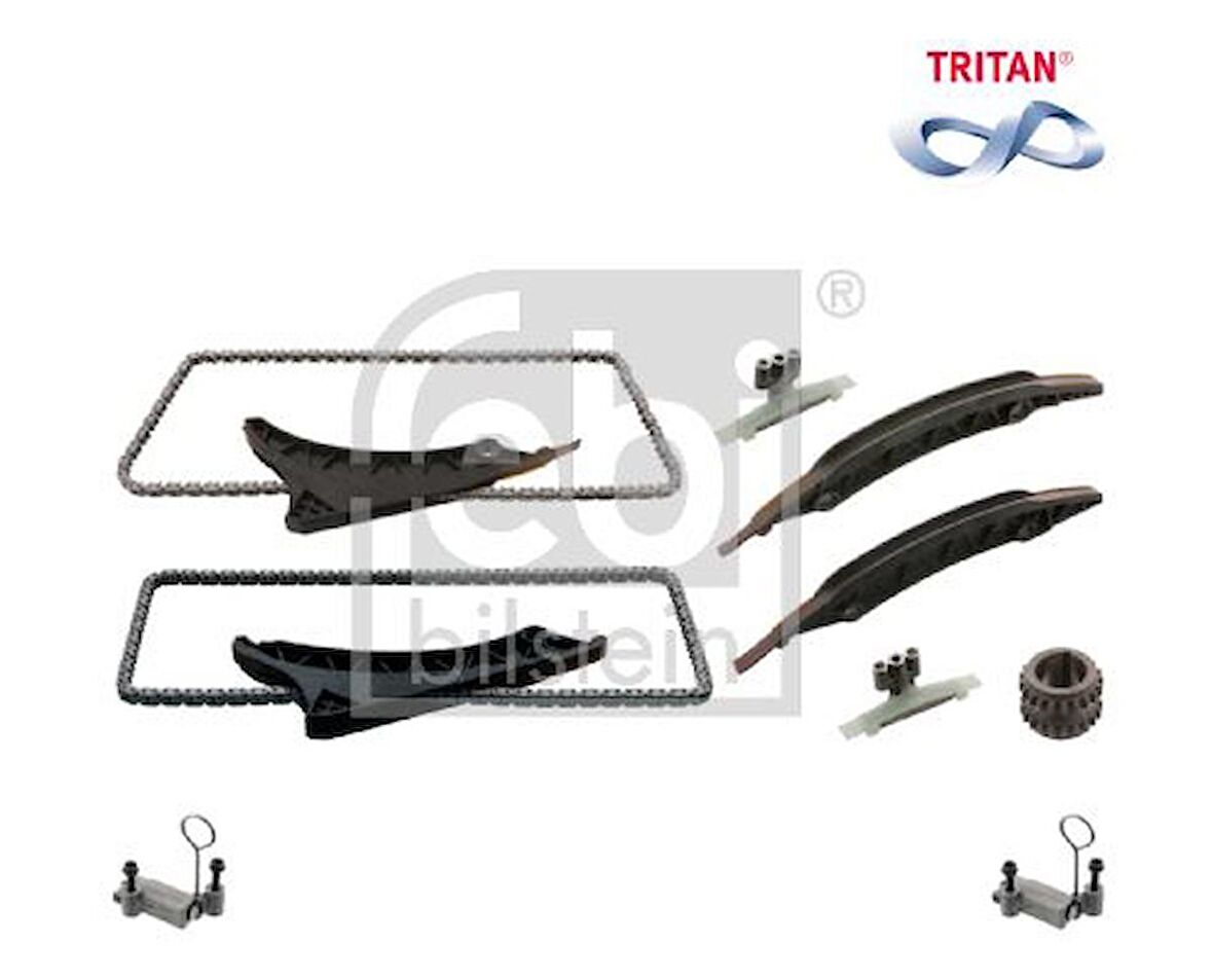 EKSANTRIK ZINCIR SETI N63 F10 F12 F13 F06 F01 G11 G12 G14 G15 G16 F15 - FEBI 175356