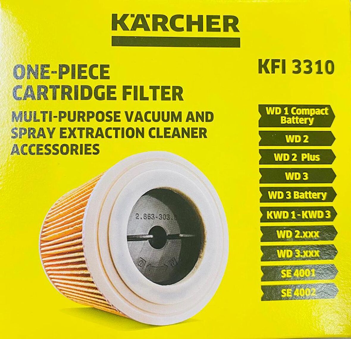 KARCHER WD 3 FİLİTRE