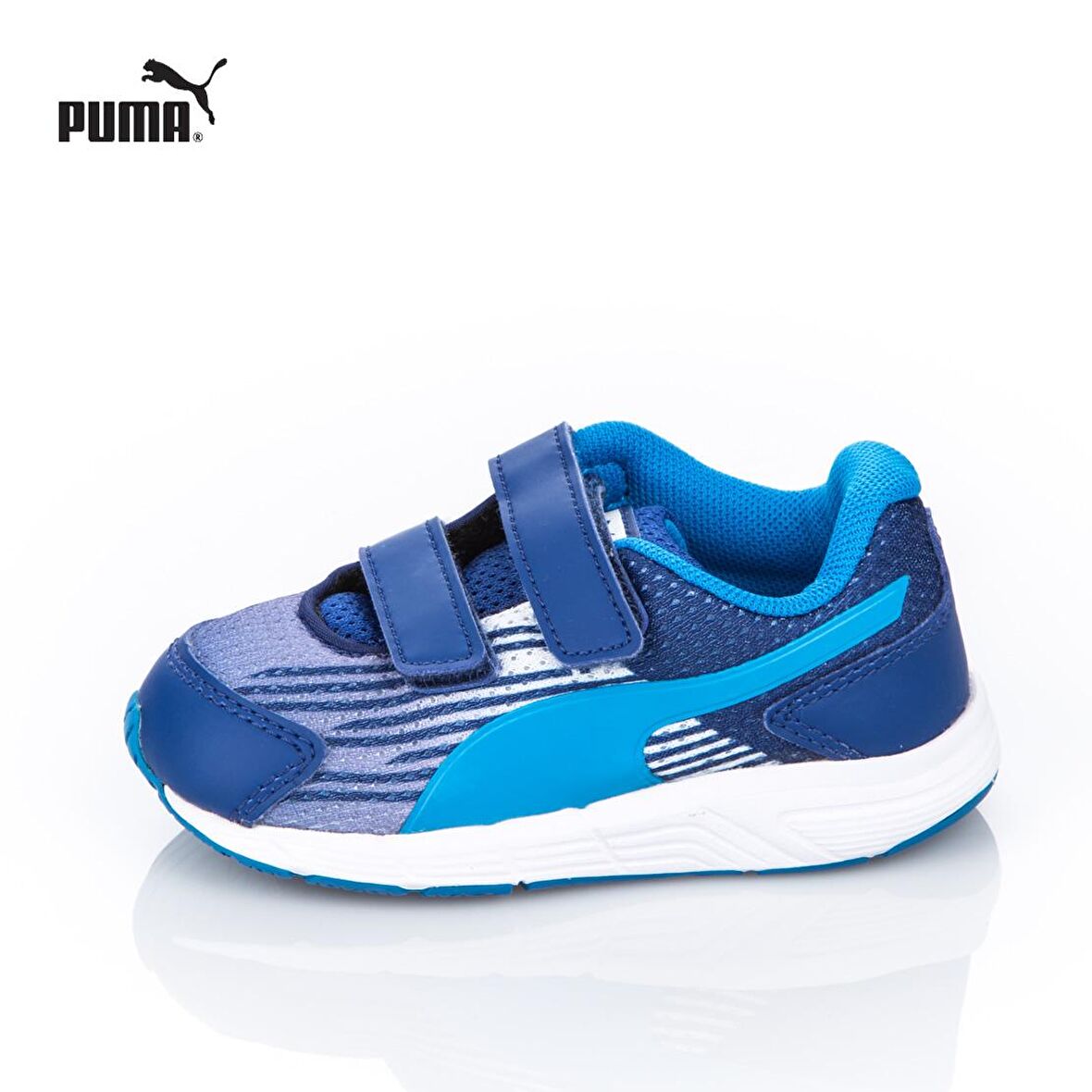MAVİ Erkek Çocuk - Genç Spor Ayakkabı 35866305 PUMA LOW BOOT SEQUENCEV KIDS SODALITE BLUE- CLOISEONNE