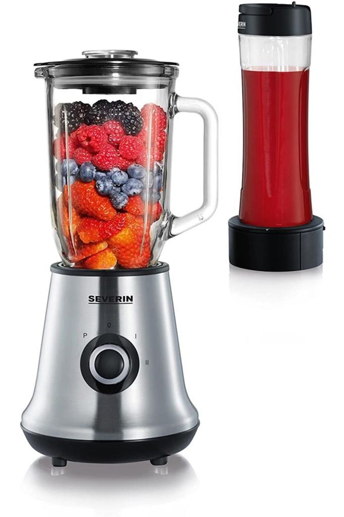 Severin Smoothie Multimikser Sm 3737 Sürahili Mikser Siyah