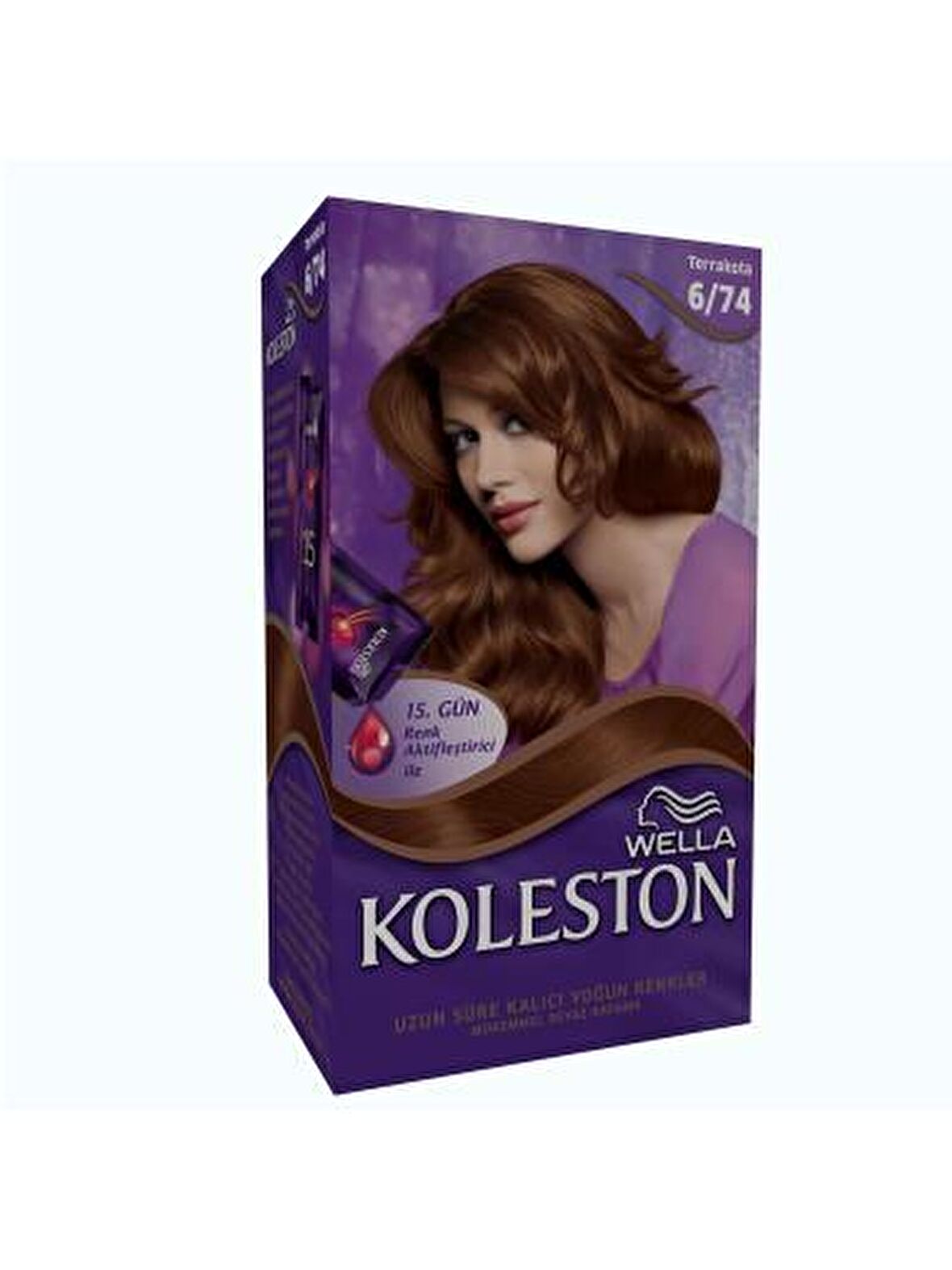 Wella Koleston 6/74 Kit Boya Terrakota