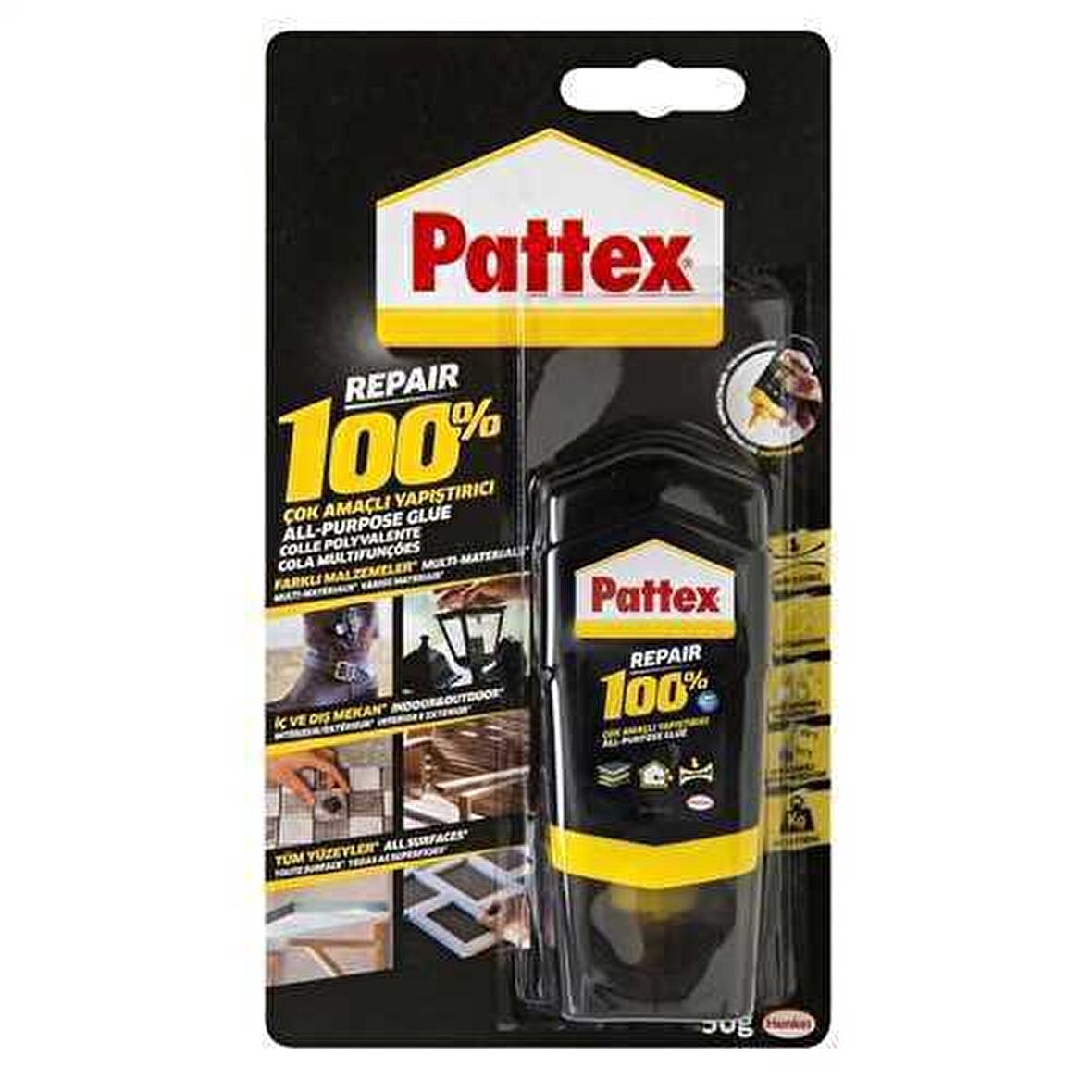 PATTEX %100 ÇOK AMAÇLI YAPIŞTIRICI 50 GR