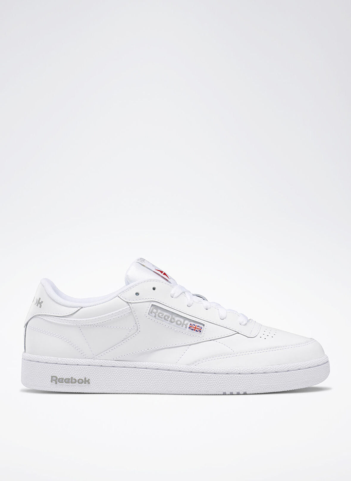 Reebok Ar0455 Club C 85    Beyaz - Gri Erkek Lifestyle Ayakkabı