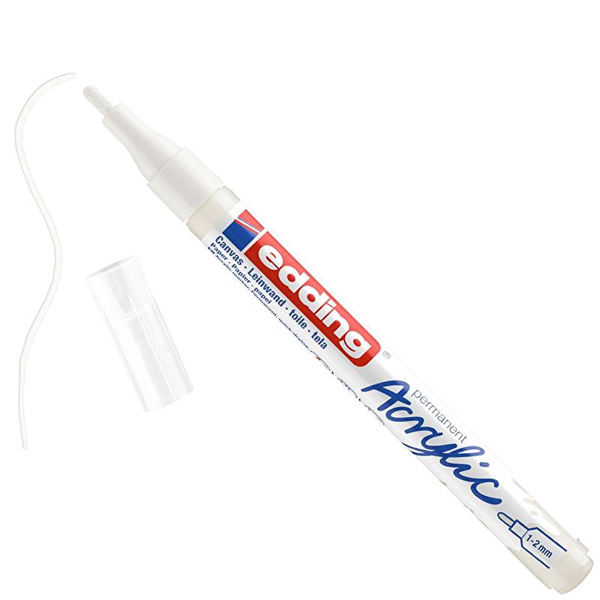 Edding 5300 Akrilik Marker Kalem 1-2mm 922 Trafik Beyaz