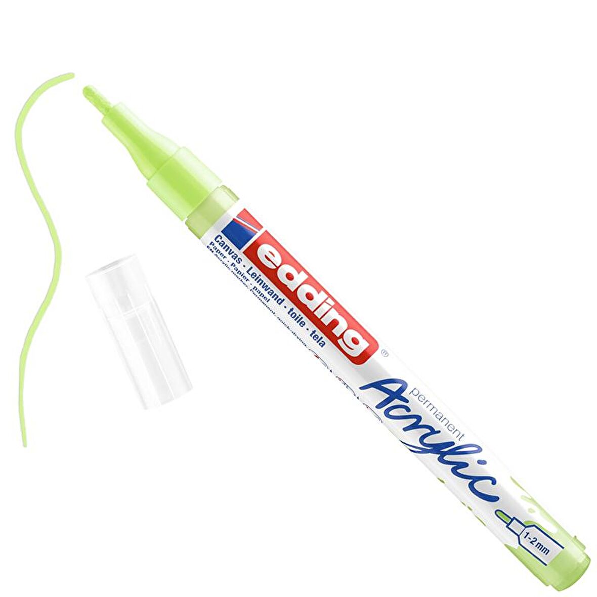 Edding 5300 Akrilik Marker Kalem 1-2mm 917 Pastel Yeşil