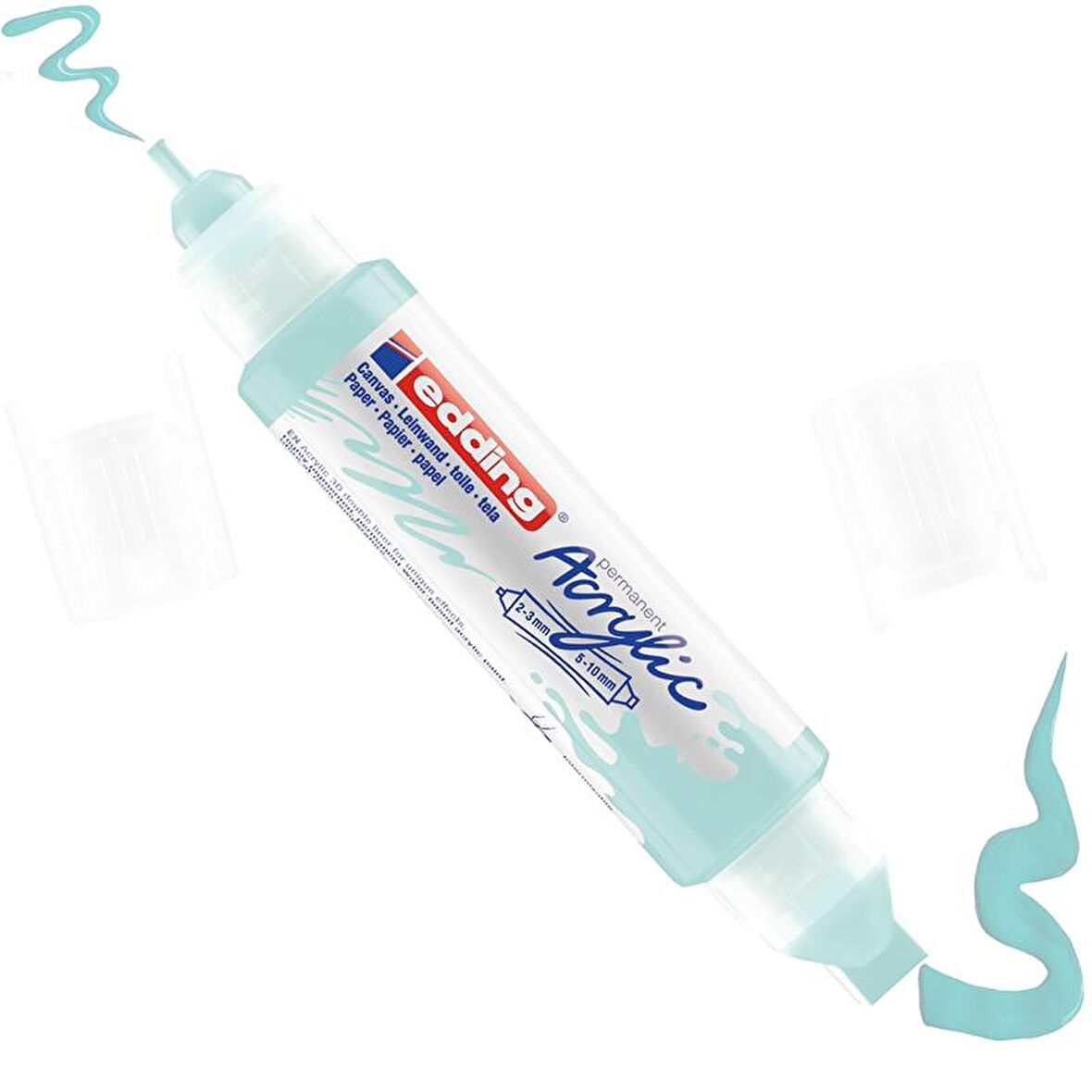 Edding 5400 Akrilik Marker Kalem Çift Uçlu 3D 916 Pastel Mavi