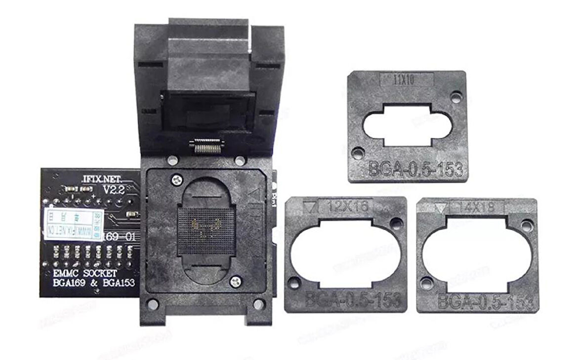 RT809H EMMC ADAPTÖRÜ BGA 153 BGA 169 BGA 169-01 EMMC SOKET