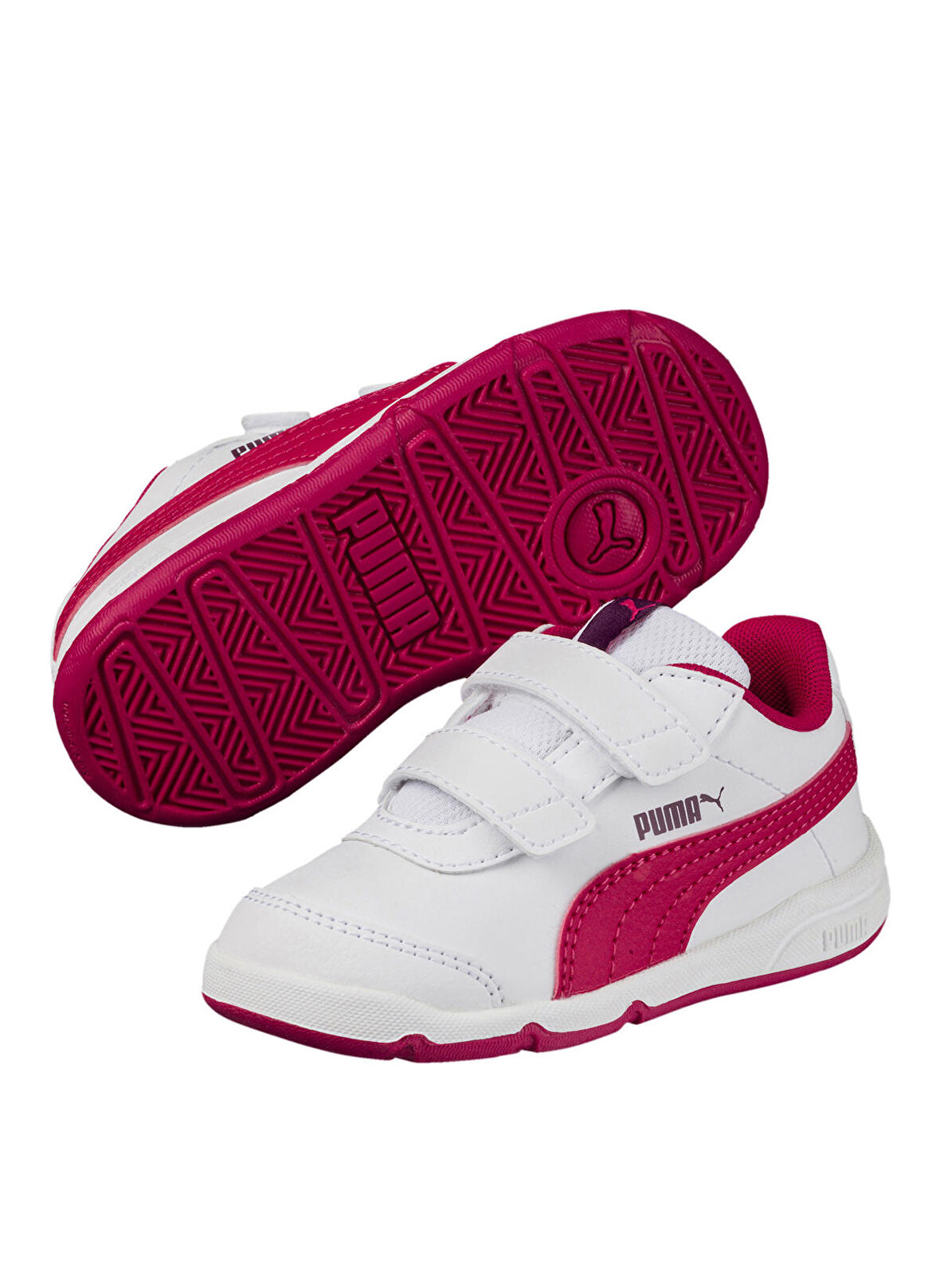 Puma Beyaz Kız Bebek Yürüyüş Ayakkabısı 19011504 Stepfleex 2 SL V Inf