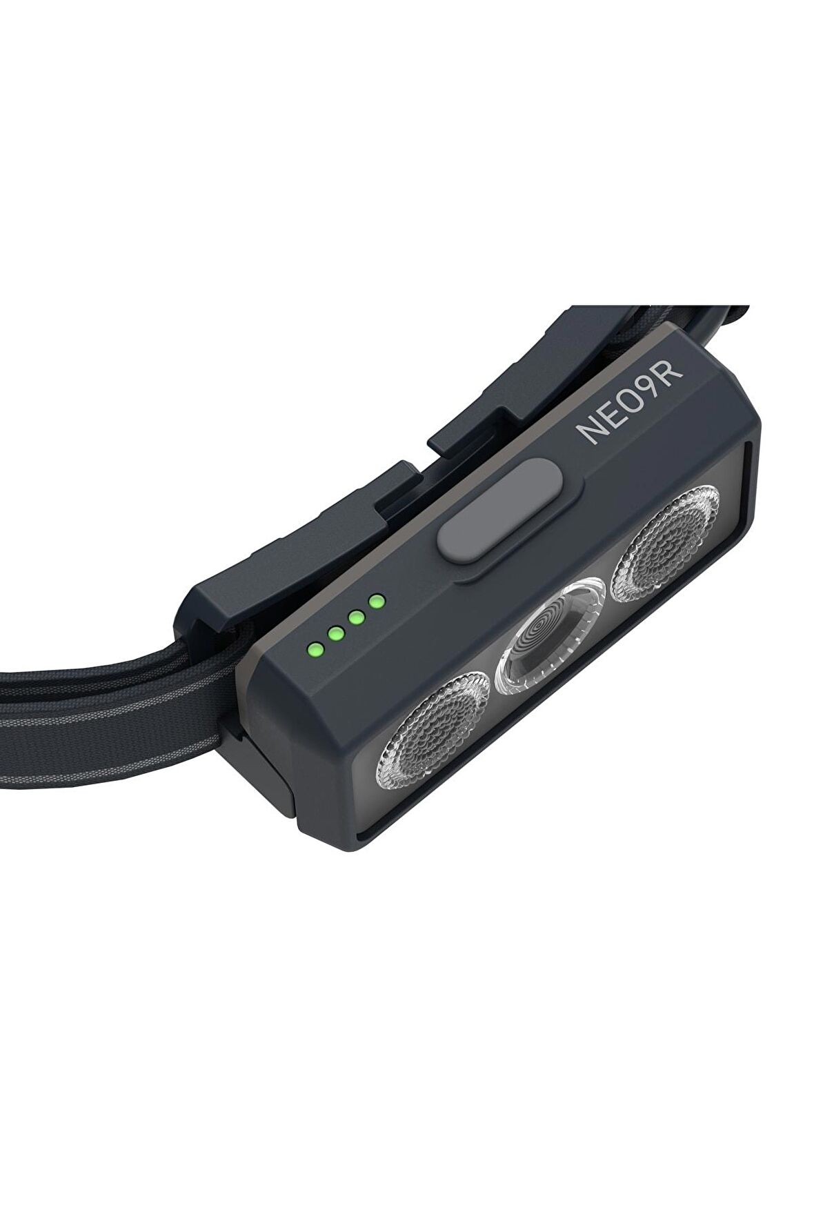 Ledlenser Neo 9r Kafa Feneri Gri-siyah