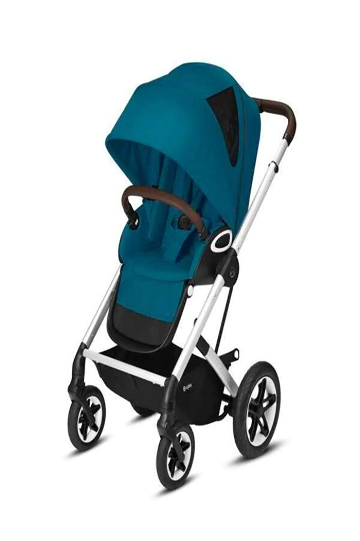 Talos S Lux (silver-river blue) (konforlu bebek arabası)