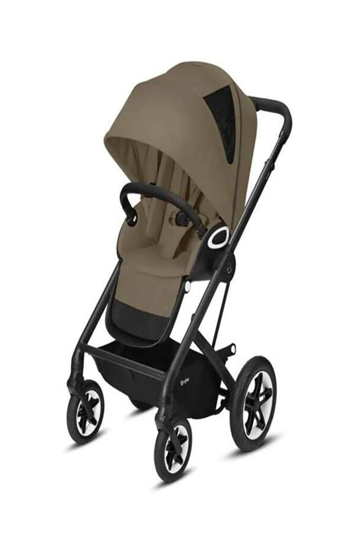 Talos S Lux (black-classic beige) (konforlu bebek arabası)