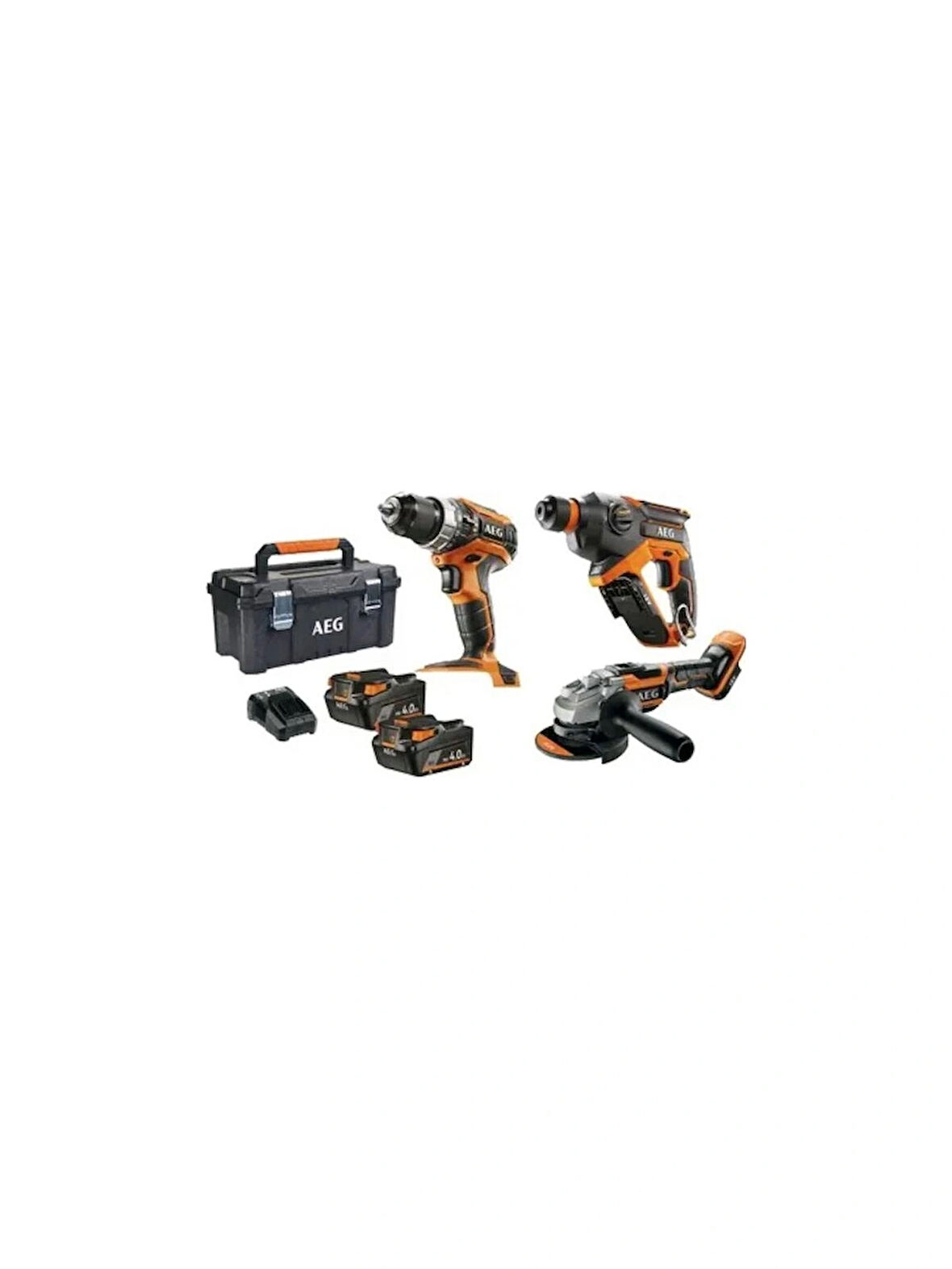 AEG JP18L3-402TB 18V Akülü Set T4935478616