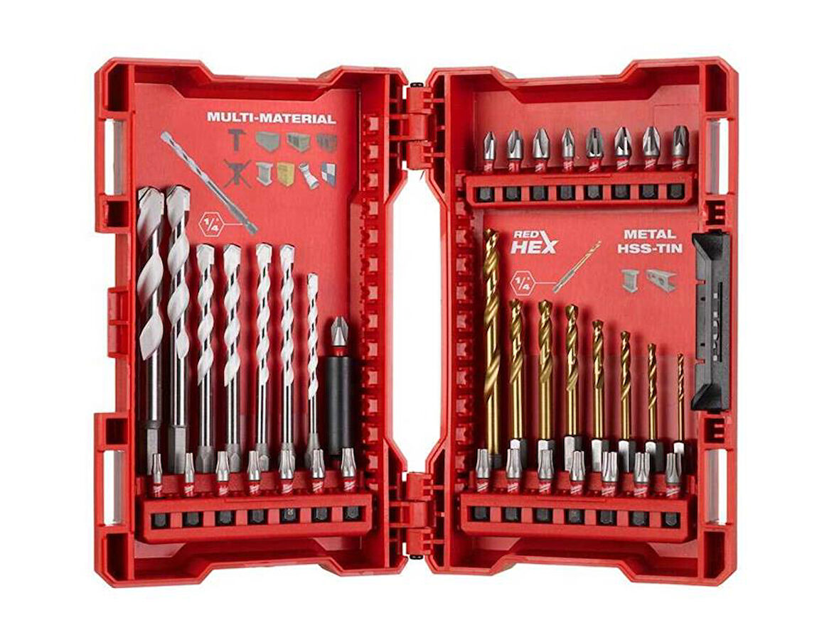 Milwaukee Shockwave Delme Vidalama Seti 39 Parça