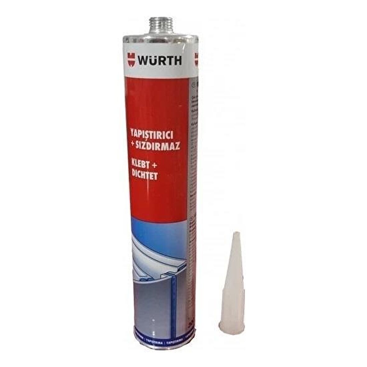 Würth Sızdırmaz Yapıştırıcı Gri 300 ml 0890 100 2