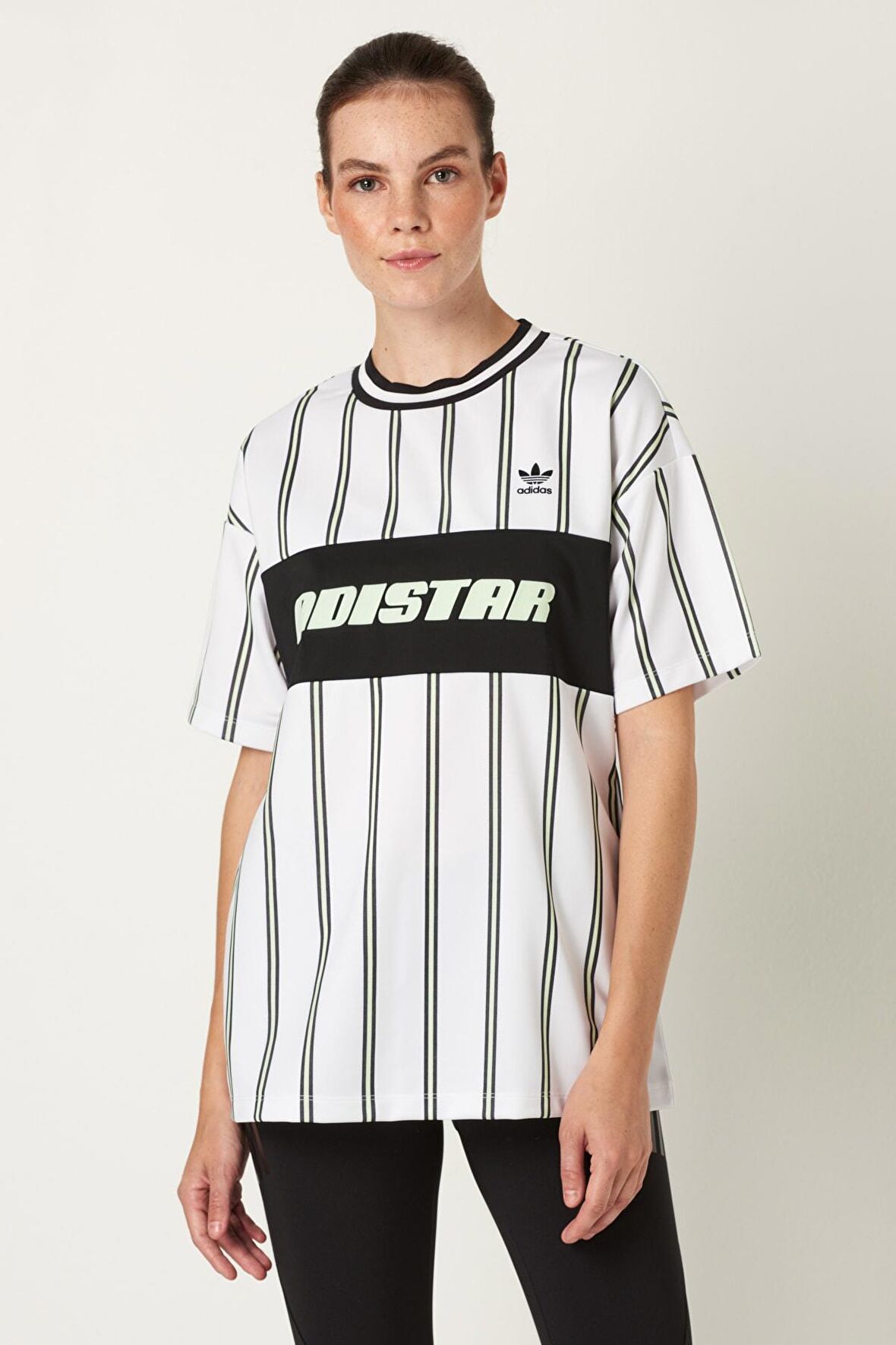 Adidas Tee White Size S Women Jersey Shirt T-Shirt BEYAZ