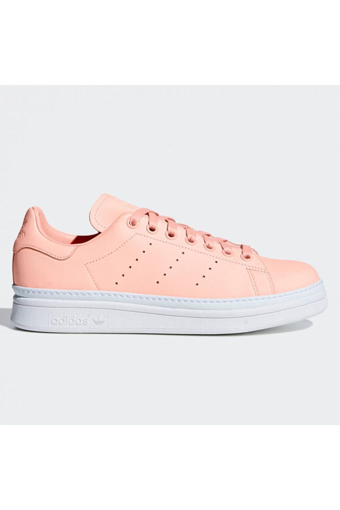 adidas Stan Smith New Bold KADIN AYAKKABI  B37361 PEMBE 