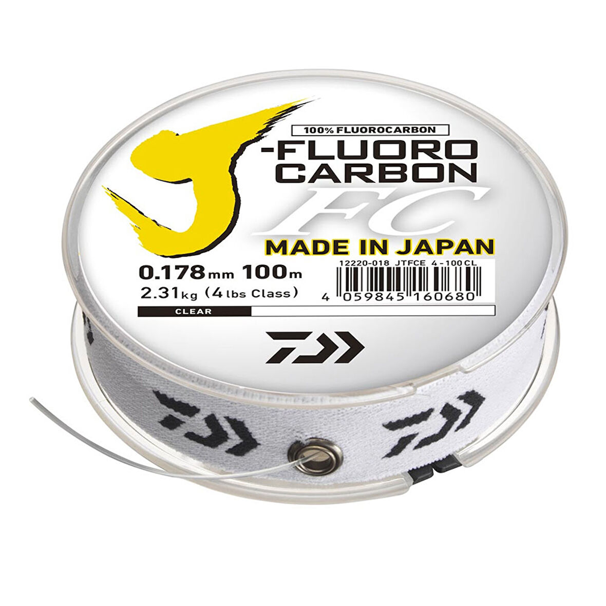 DAIWA J FLUOROCARBON LEADER 0.30MM 12LB 100M