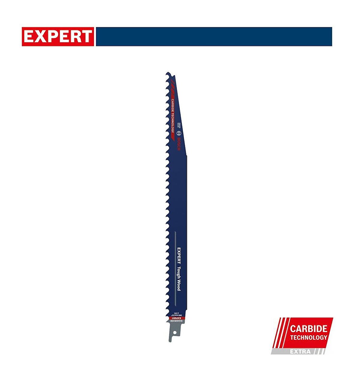 Bosch Expert S 1242 KHM Sert Ahşap İçin 300 mm Panter Testere 2608900406