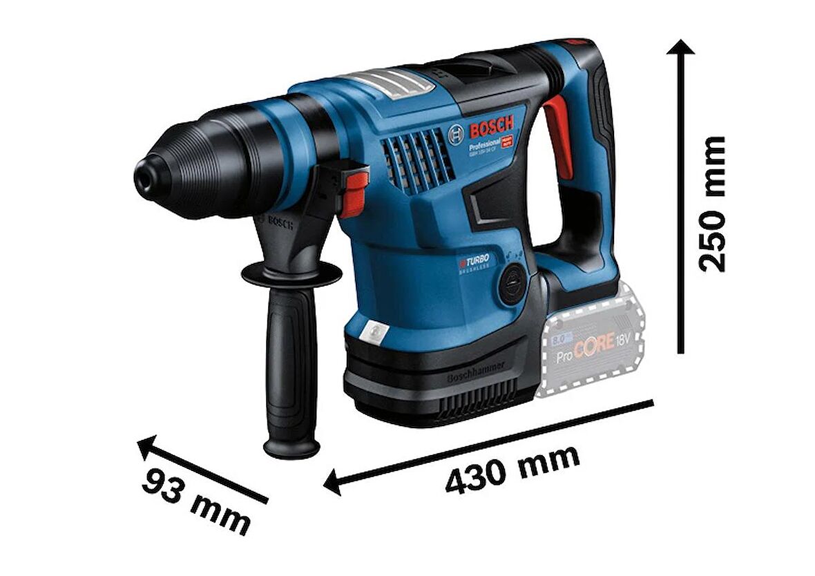 Bosch GBH 18 V-34 Cf 