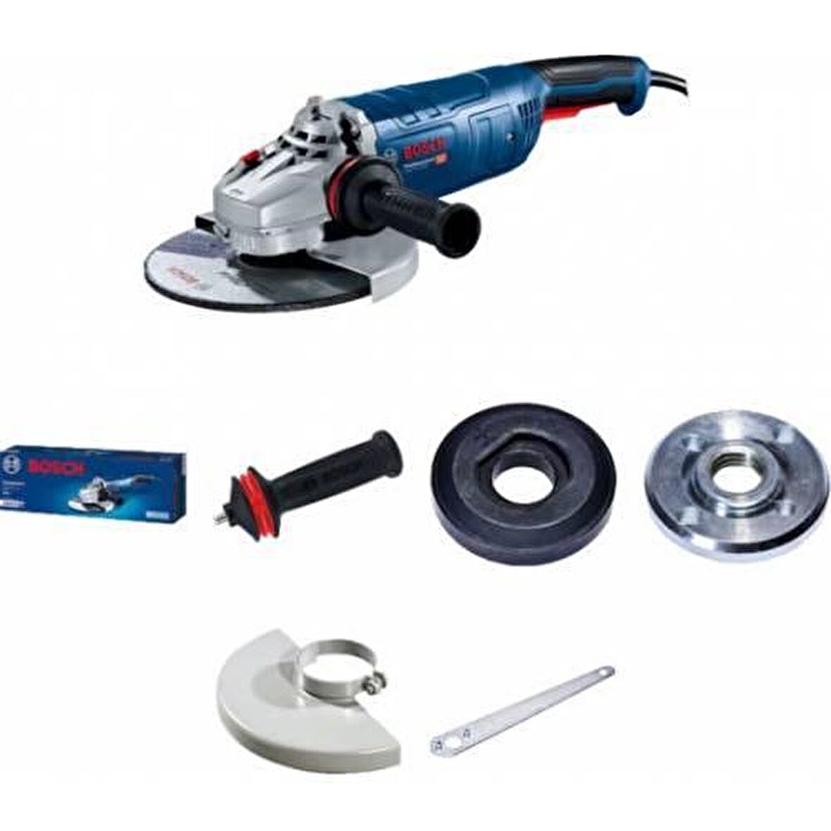 Bosch GWS 24-180 P 2400w 180mm Büyük Taşlama Mak