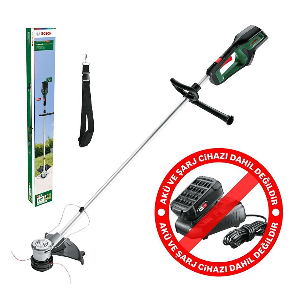 Bosch AdvancedGrassCut 36V-33(Aküsüz)Kenar Kesme - 06008C1K01