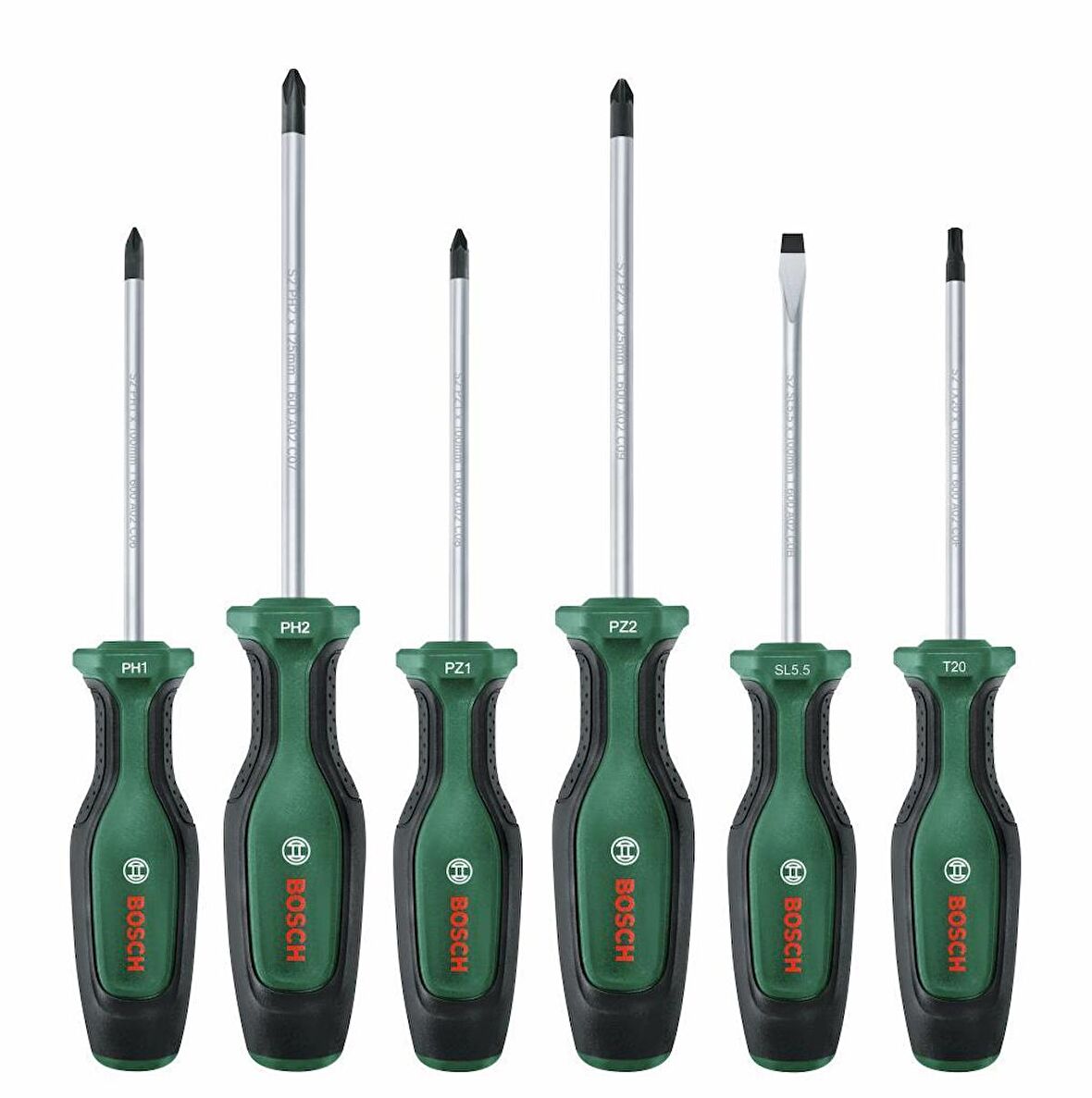 Bosch Home and Garden Tornavida Seti 6 Parça (Set 2) -1600A027PM 