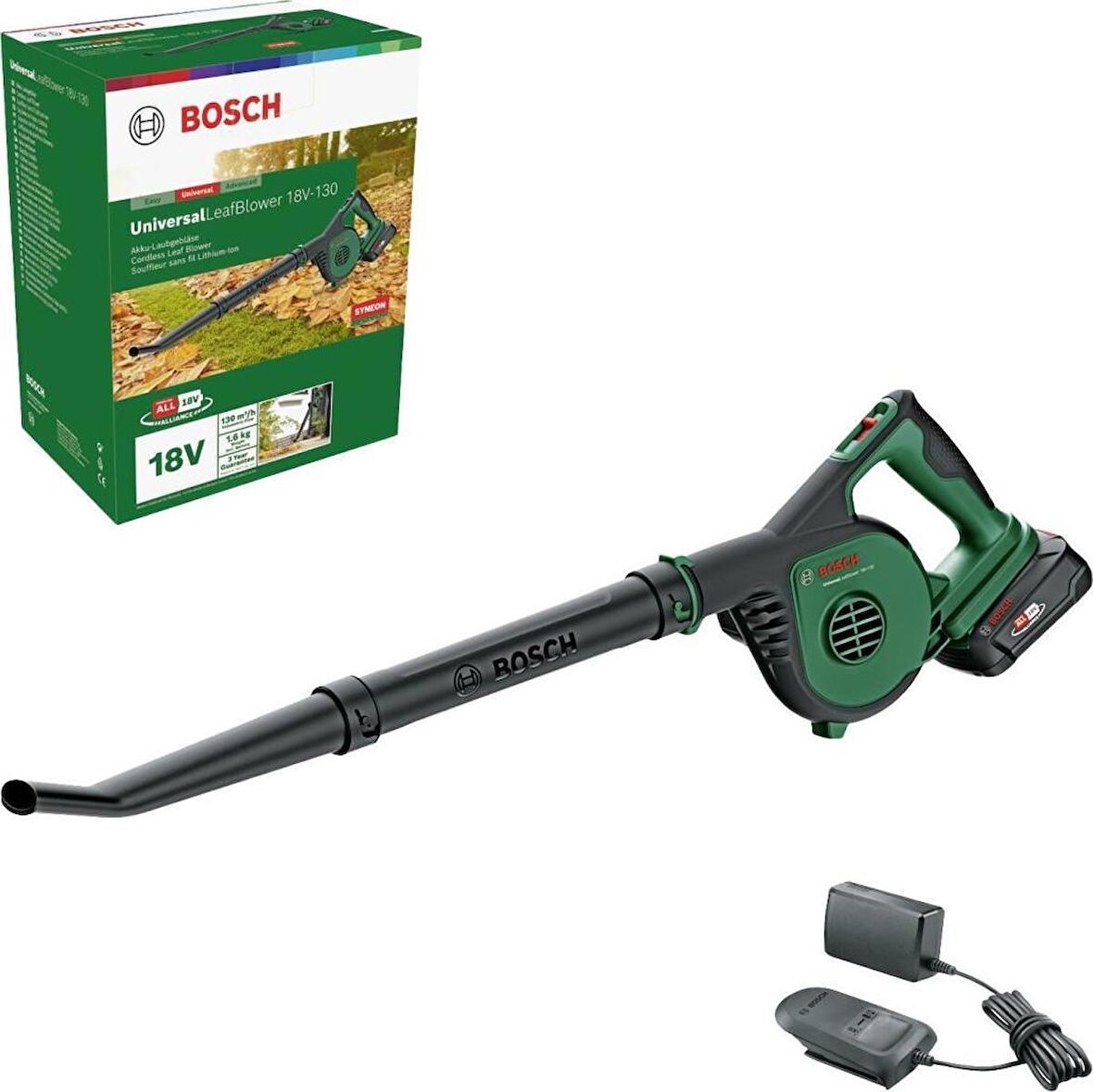 Bosch UniversalLeafBlower 18V-130 Akülü Yaprak Üfleme