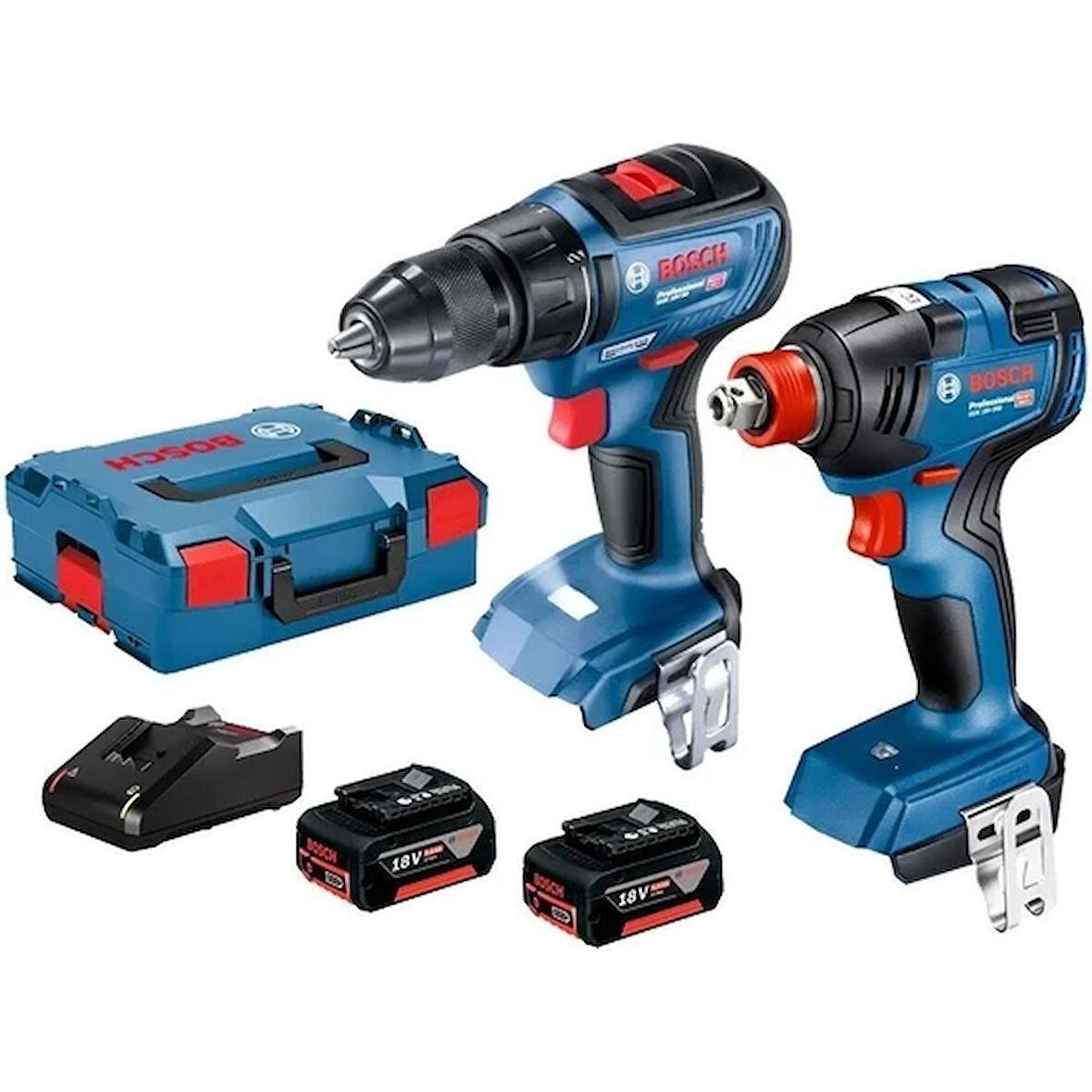 BOSCH GDX + GSR 18 V 2X5,0 AH