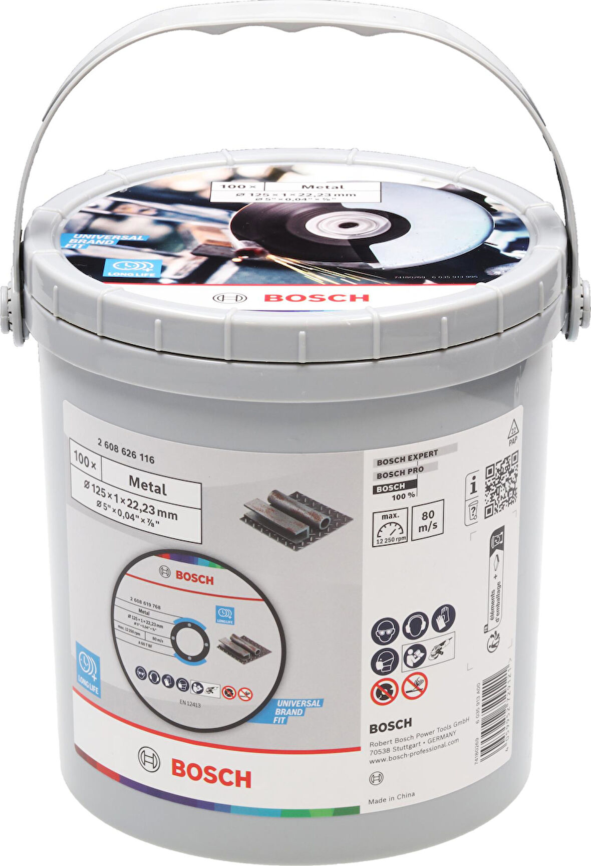 Standard for Metal Kesme Diski 125mm, 100ad