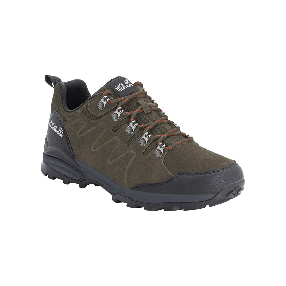 Jack Wolfskin 4049851-6357-6357 Bağcıklı Su Geçirmez Kumaş Erkek Outdoor Ayakkabı