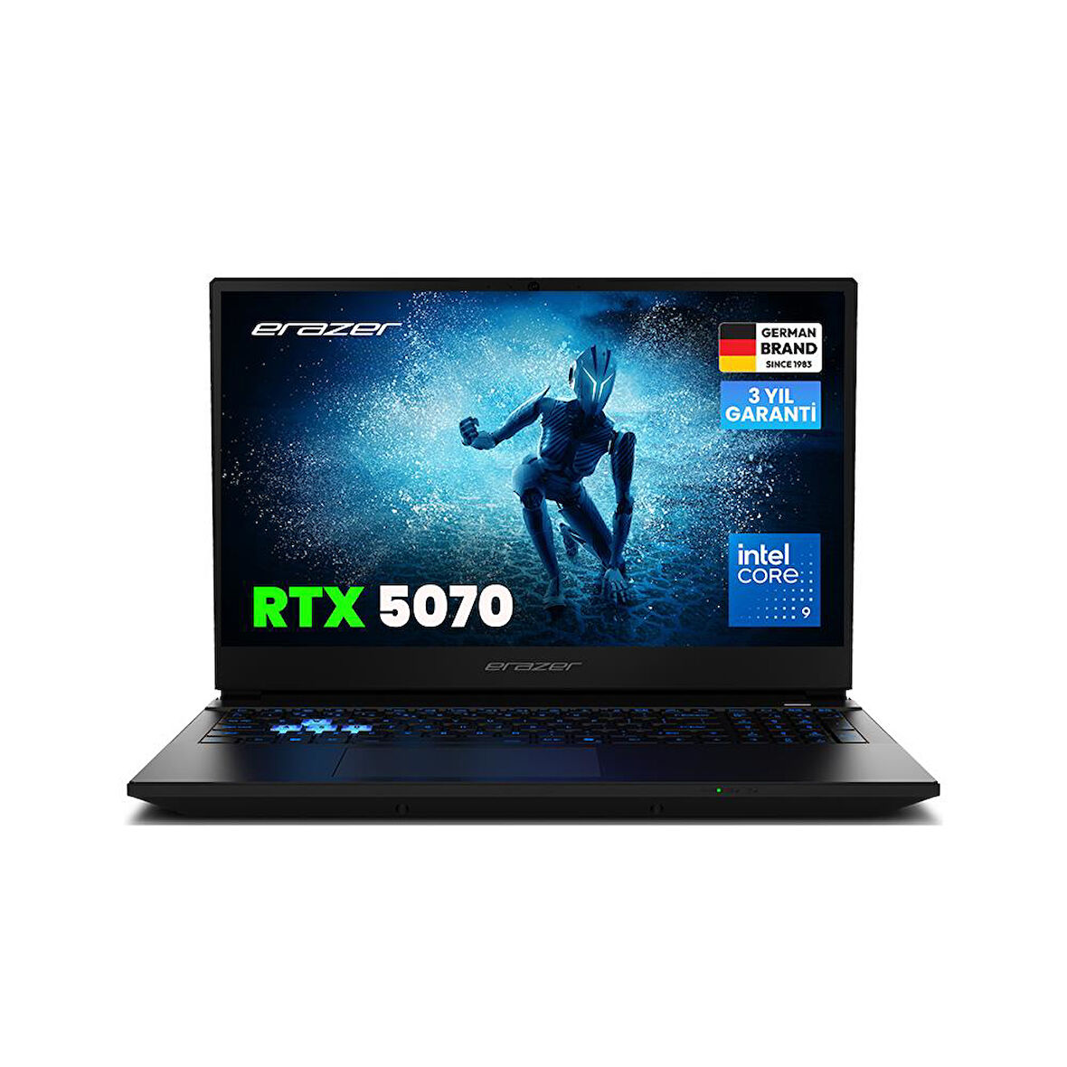 ERAZER Deputy 15 P1 MD600005 Intel Core 9 270H 32GB RAM 2TB SSD RTX5070 15.6" 144Hz FHD IPS FreeDOS Oyuncu Laptop