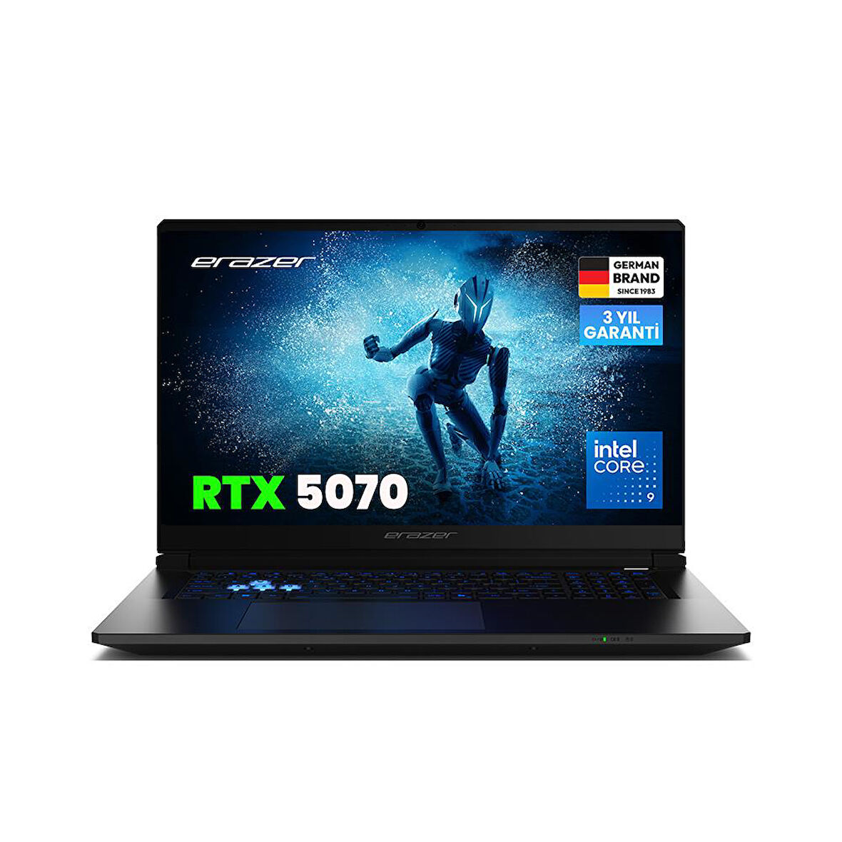 ERAZER Defender 17 P1 MD600009 Intel Ultra 9 270H 32GB RAM 2TB SSD RTX5070 17.3" 144Hz FHD IPS FreeDOS Oyuncu Laptop