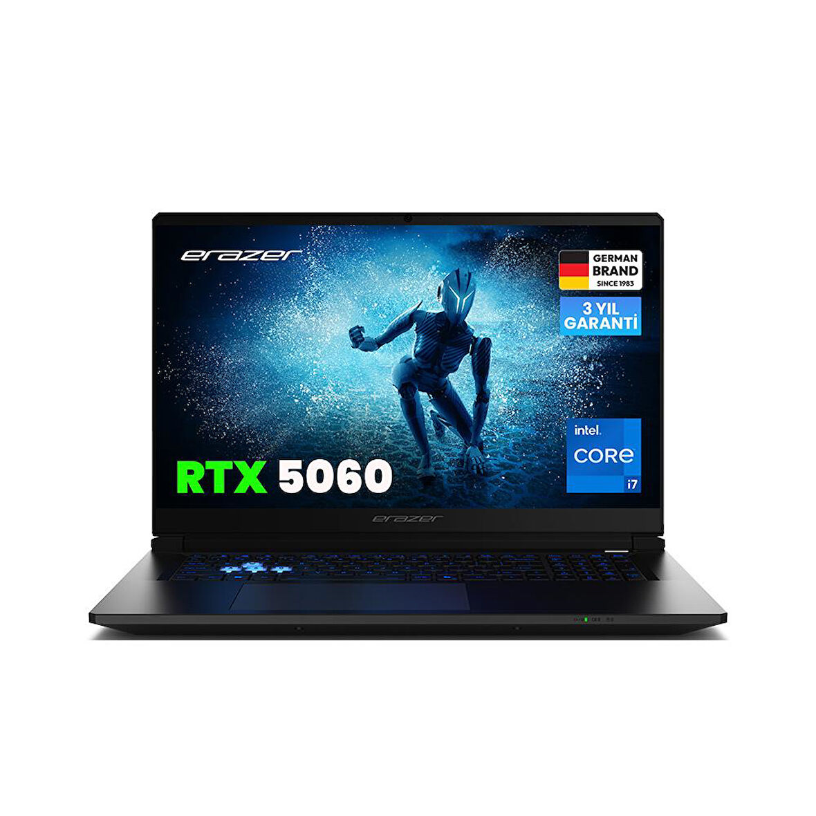 ERAZER Defender 17 P1 MD600010 Intel Core i7 13620H 32GB RAM 2TB SSD RTX5060 17.3" 144Hz FHD IPS FreeDOS Oyuncu Laptop
